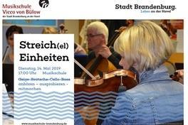 Streich (el) einheiten an der Musikschule !!