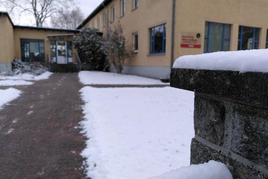 Musikschule im Schnee