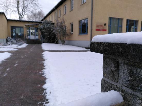 Musikschule im Schnee