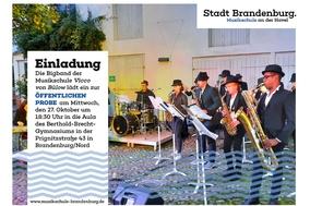 Die Bigband lädt zum Kennenlernen