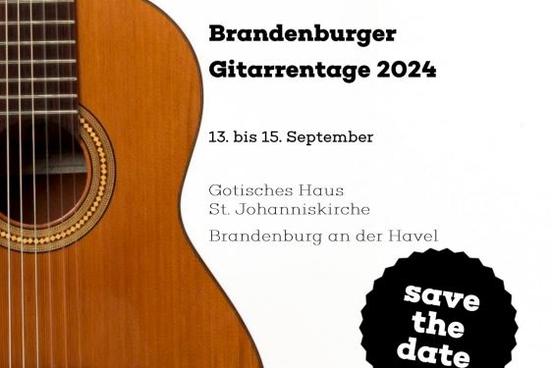 Flyer mit Gitarre