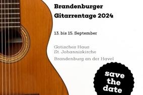 Flyer mit Gitarre