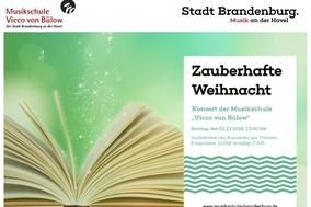 "Zauberhafte Weihnacht" – das Konzert der Musikschule "Vicco von Bülow" 2018