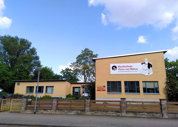 Die Musikschule Vicco von Bülow von außen