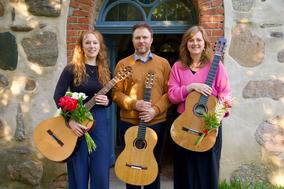 Gitarrentrio Sonoro, die Drei geben am Sonntag, den 27. September ein Konzert