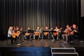 Das Gitarrenensemble Brandenburg unserer Musikschule "Vicco von Bülow"